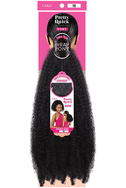Outre Pretty Quick Pony Finger Wave Wrap Ponytail 24" (Copy)