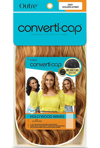 Outre Converti-Cap Synthetic Wig – Hollywood Waves 16"