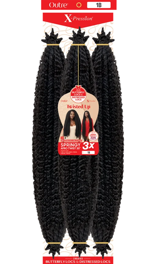 Outre X-Pression Twisted Up – Springy Bohemian Twist 16" 3-Pack (Copy)