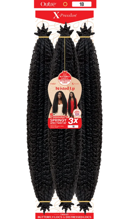 Outre X-Pression Twisted Up – Springy Bohemian Twist 16" 3-Pack (Copy)