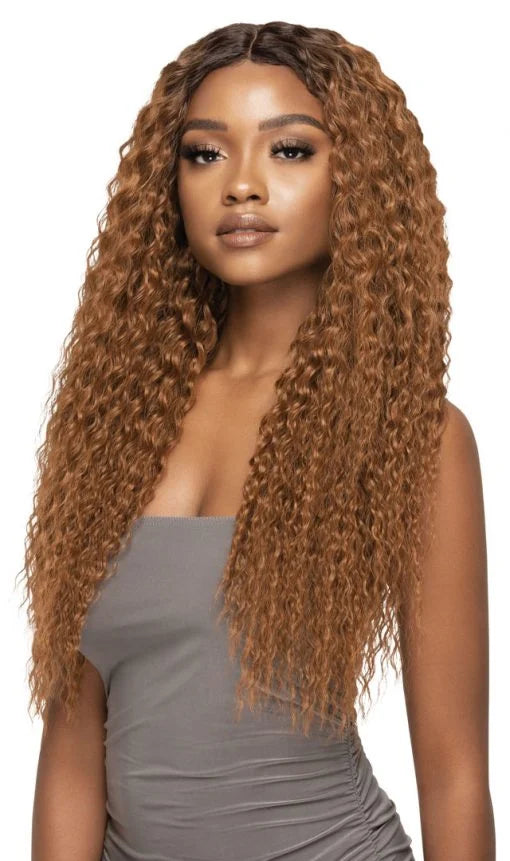 Outre Purple Pack Brazilian Bundle Human Hair Blend – Wet & Wavy Super Curl