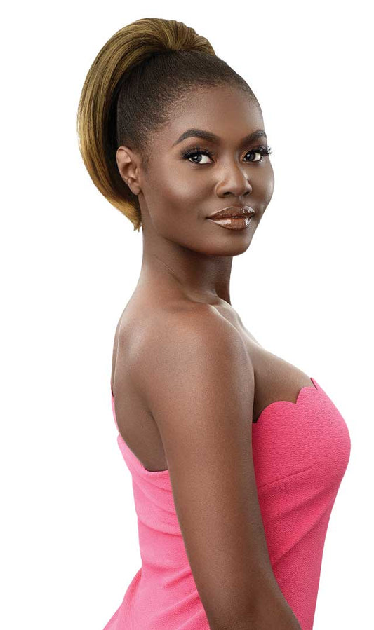Outre Pretty Quick Pony Gia 10″ Synthetic Drawstring Ponytail