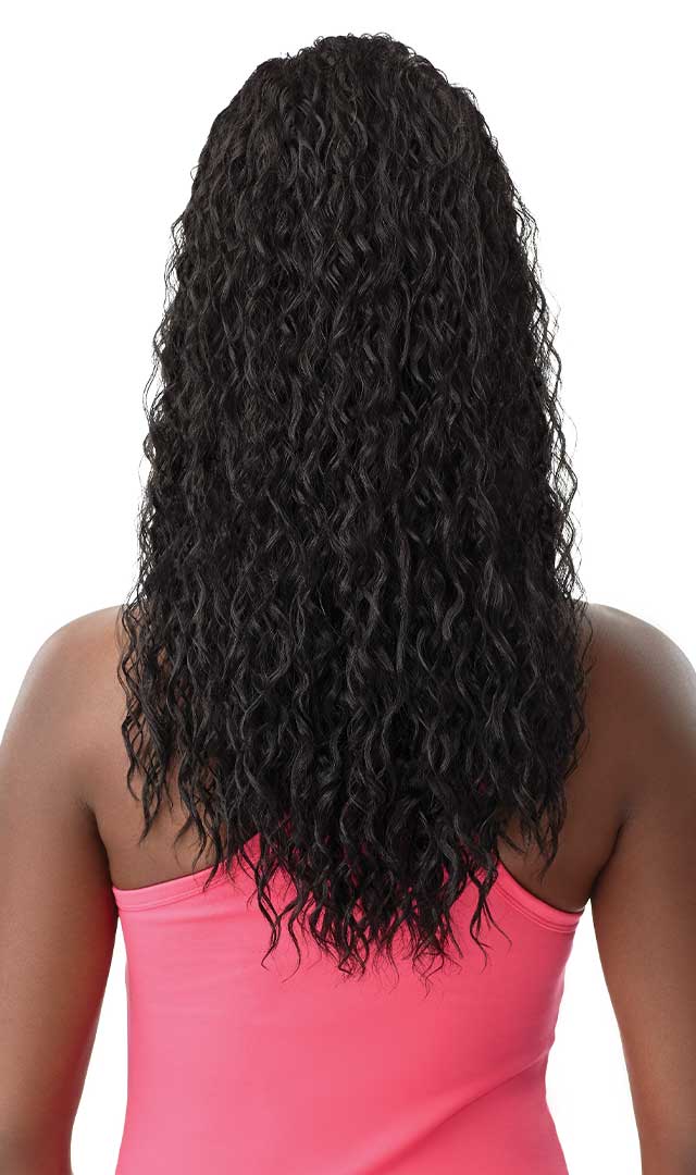 Outre Pretty Quick Pony W&W Deep Twist Drawstring Ponytail 22"