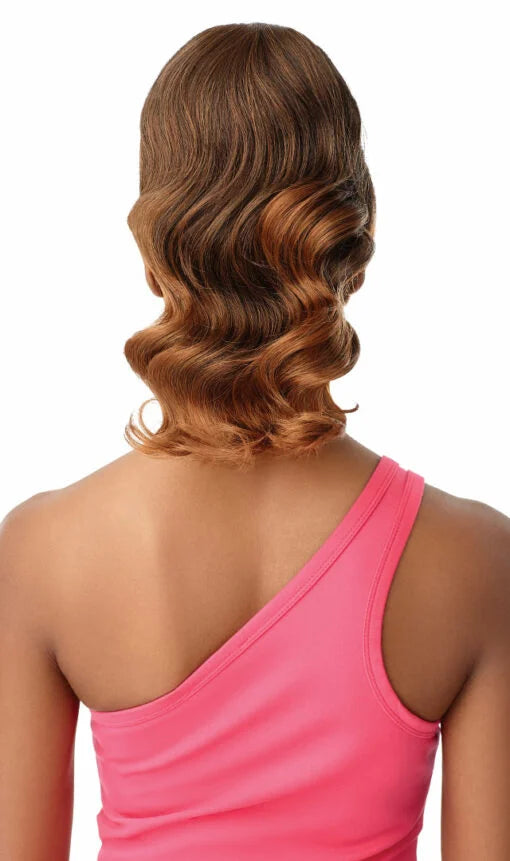 Outre Pretty Quick Bang x Pony Auryn 14″ Synthetic Ponytail & Bang Hairpiece