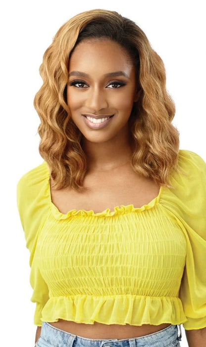 Outre Converti-Cap Synthetic Wig – Hollywood Waves 16"