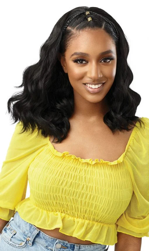 Outre Converti-Cap Synthetic Wig – Hollywood Waves 16"