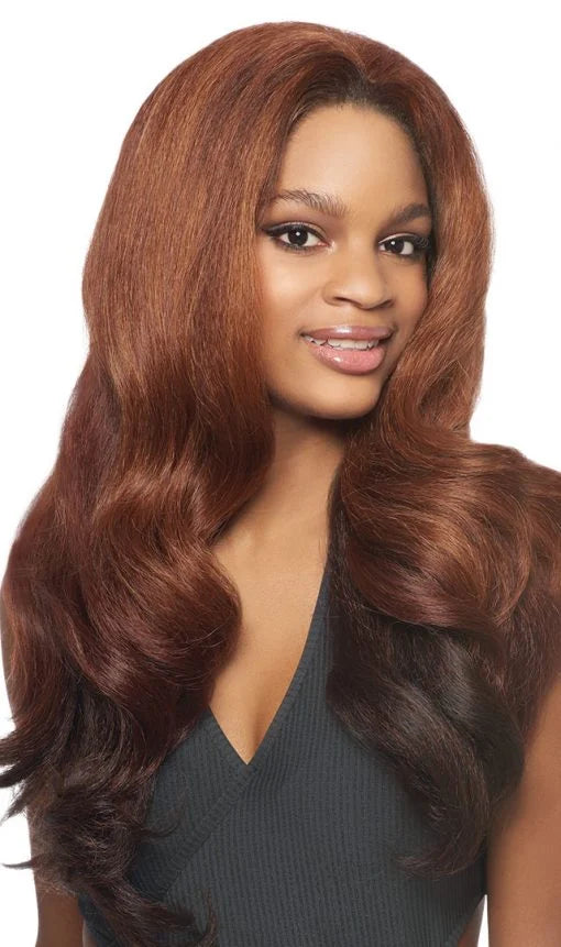Outre Quick Weave Batik Dominican Blowout Relaxed Half Wig