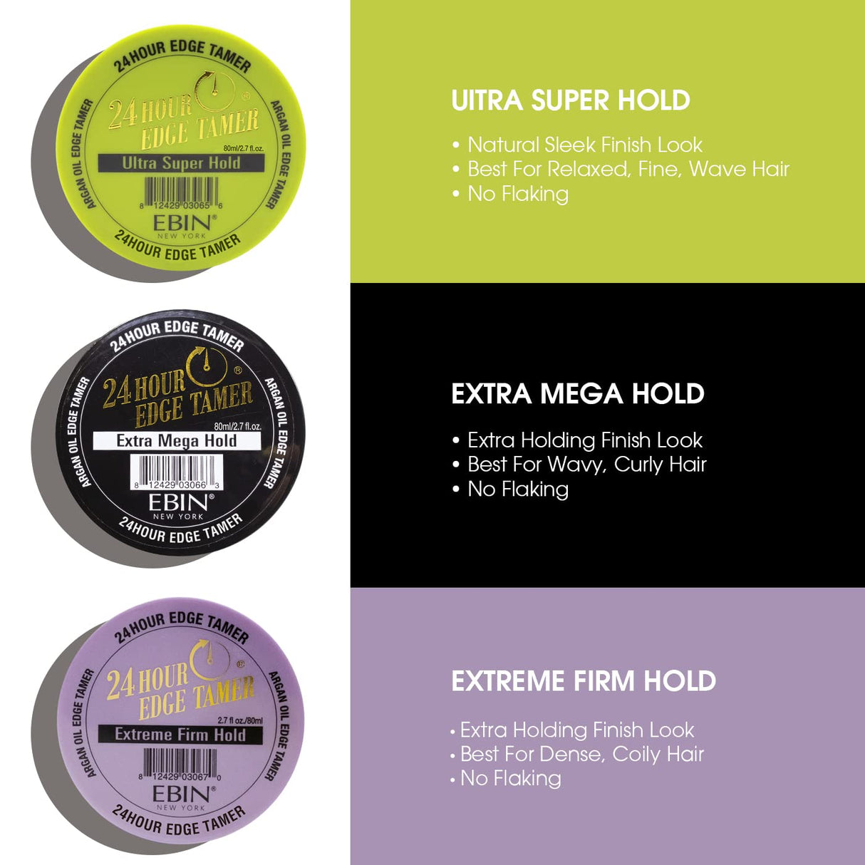 24 Hour Edge Tamer - Extra Mega Hold, 2.7 oz Find Your New Look Today!