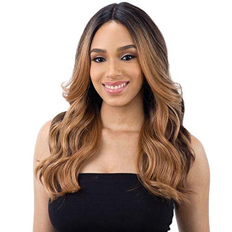 FreeTress Equal Synthetic Hair Wig Lace 5" Deep Part Lace Valentino (FFHOTCHOCO)
