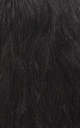 Instant Fab Human Hair Clip-In Weave Natural 1C Relaxed Natural (18", NATURAL BLACK)