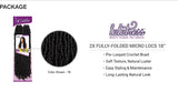 LULUTRESS Sensationnel Crochet Braids 2X Fully-Folded Micro Locs 18" (3-PACK, 1)LULUTRESS Sensationnel Crochet Braids 2X Fully-Folded Micro Locs 18" (3-PACK, 1)
