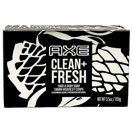 AXE Clean+ Fresh Face & Body Soap 3.5oz Find Your New Look Today!