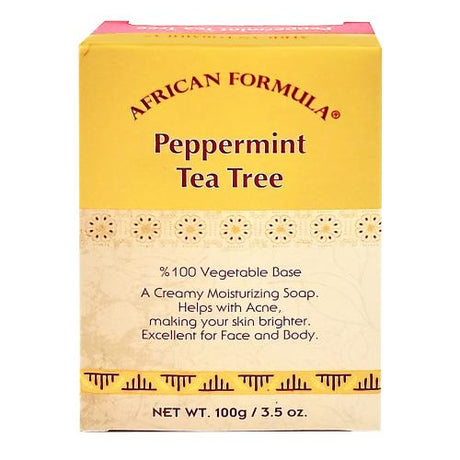 African Formula Peppermint Tea Tree Oil Soap Find Your New Look Today!