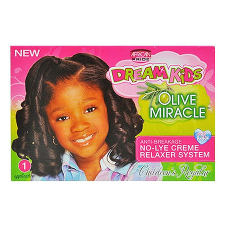 African Pride Dream Kids No-Lye Creme Relaxer System Find Your New Look Today!