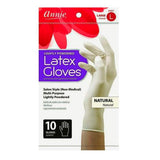 Annie Lightly Powdered Latex Gloves Natural 10pcs Find Your New Look Today!