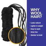 Authentic Brazilian Wool Hair Yarn for Braids Find Your New Look Today!