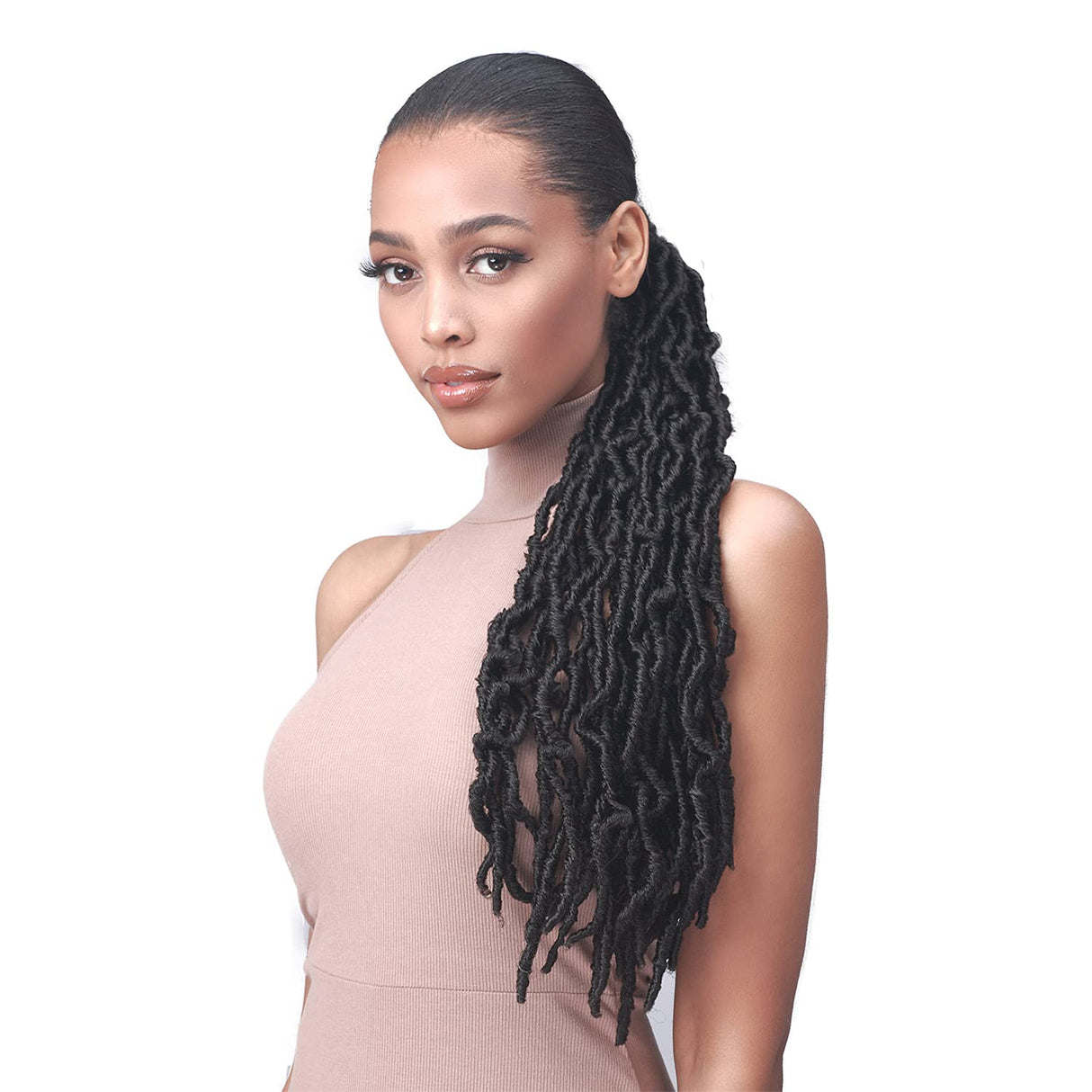 BOBBI BOSS Human Hair Blend Tress Up Ponytail MOD040 Nu Locs 24 inch (1) Find Your New Look Today!