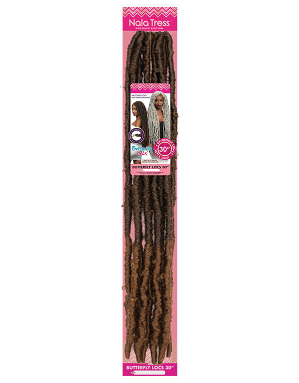 BUTTERFLY LOCS 30"