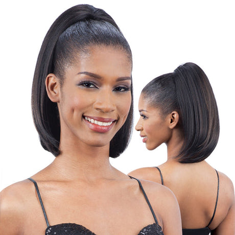 Freetress Equal Synthetic Hair Drawstring Ponytail Yaky Bounce 14"