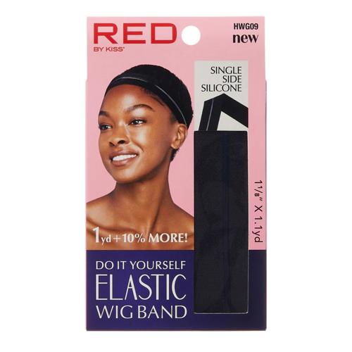 Red by Kiss Elastic Silicone Wig Band 1 1/8" X 1.1yd