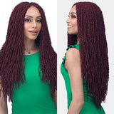 Laude Crochet Braids African Roots Braid Collection Micro Locs 18" 3X (Nami Locs)