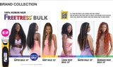 SHAKE-N-GO 100% HUMAN HAIR - FREETRESS - LOOOSE DEEP BULK 18" - FULL DENSITY