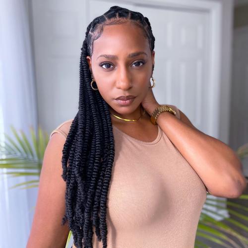 Authentic Synthetic Hair Crochet Braids Pre-Looped Afro Twist 18"