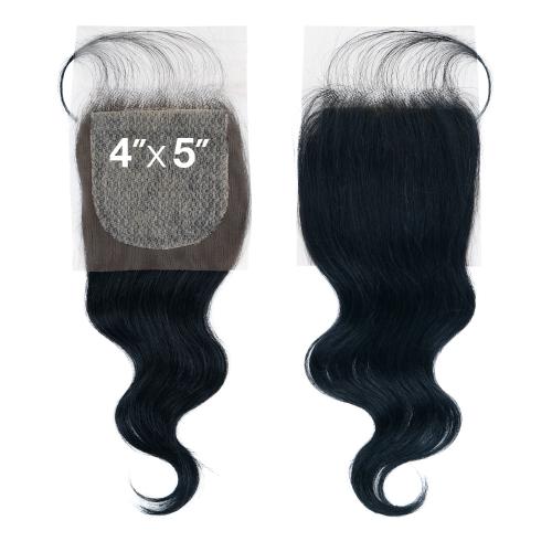 Outre Laid N Slayed Unprocessed Bundle Hair 4X5 HD Melted Lace Closure Natural Body (10"-16")