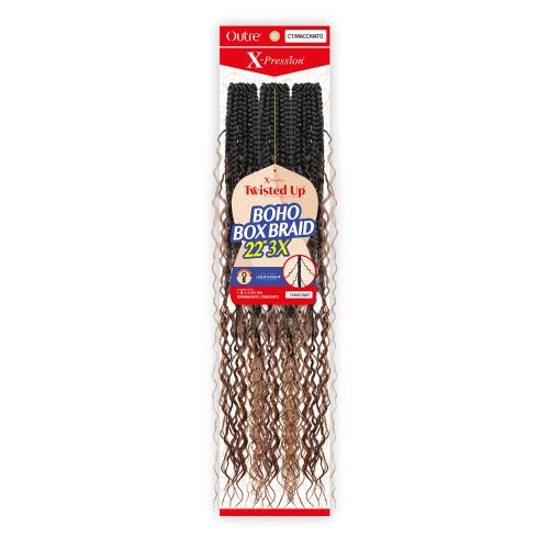 Outre Crochet Braids X-Pression Twisted Up 3X Boho Box Braid 22"