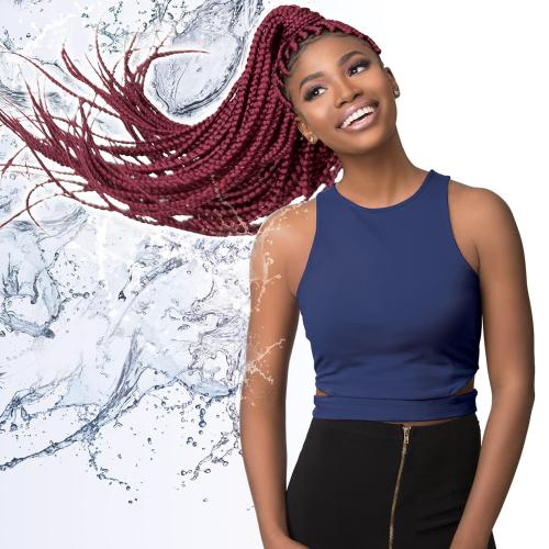 BOX DEAL Sensationnel Synthetic Hair Braids XPRESSION 3X Ruwa Pre-Stretched Braid 24" (70 packs/box)
