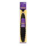 Outre Human Hair Blend Braids Premium Purple Pack Brazilian Bundle Pre-Stretched Dominican Curl Bulk (18-24")