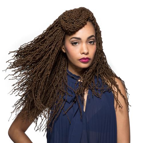 Laude Crochet Braids African Roots Braid Collection Micro Locs 18" 3X (Nami Locs)