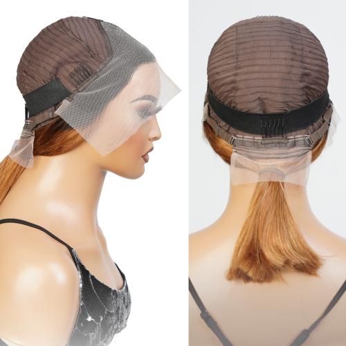 UpScale 100% Human Hair Glueless Pre Plucked 13x4 Lace Frontal Wig Ombre Icy Ash Blonde Body Wave 24"