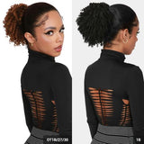 Instant Glitz Synthetic Drawstring Ponytail Spring Curl 5"