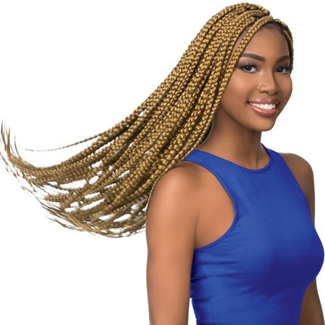 BOX DEAL Sensationnel Synthetic Hair Braids XPRESSION 3X Ruwa Pre-Stretched Braid 24" (70 packs/box)