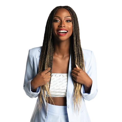 BOX DEAL Sensationnel Synthetic Hair Braids XPRESSION 3X Ruwa Pre-Stretched Braid 24" (70 packs/box)