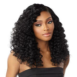 Sensationnel Human Hair Weave Empire 3-Way Parting HD Lace Closure New Deep 12"