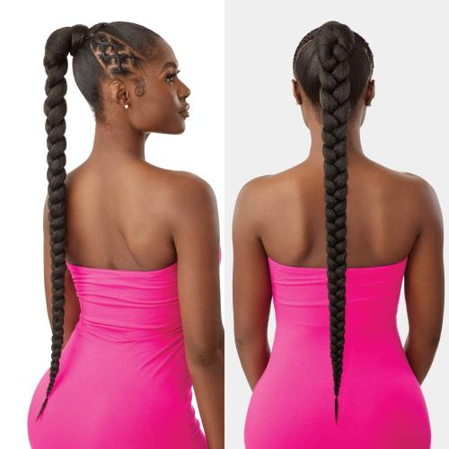 Outre Wrap Ponytail Pretty Quick Natural Braided Ponytail 32"