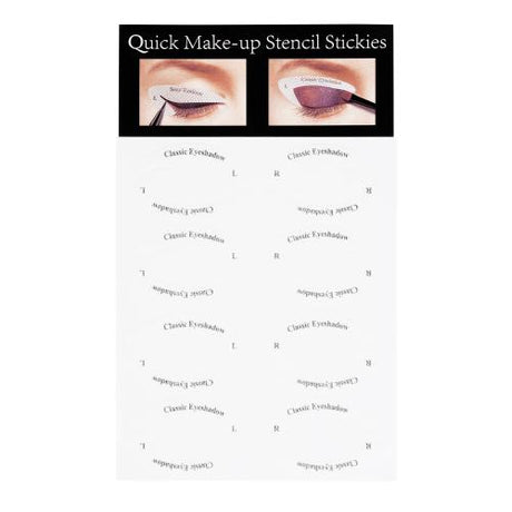 Be Jewel Accessories Quick Eveliner & Eyeshadow Stencil Stickers Find Your New Look Today!