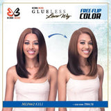 Bobbi Boss HD Lace Front Wig Glueless 13X6 Hand-Tied Deep Lace MLF662 Keli Find Your New Look Today!