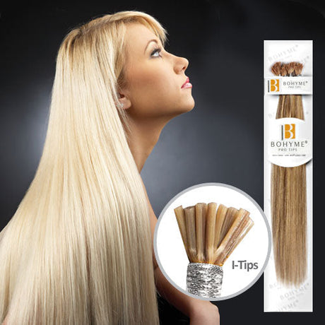 Bohyme Remy Human Hair Fusion Silky Straight I Tip (Medium) Find Your New Look Today!