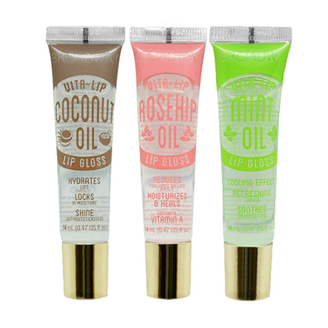 Broadway Vita-Lip Clear Lip Gloss (Mint & Coconut & Rosehip Oil) Find Your New Look Today!