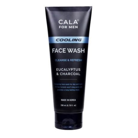 Cala Men's Eucalyptus & Charcoal Cooling Face Wash Find Your New Look Today!