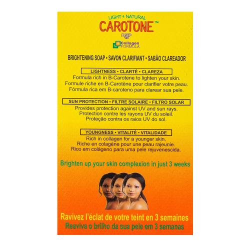 Carotone Collagen Formula Brightening Soap Find Your New Look Today!