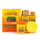 Carotone Trio BSC Black Spot Corrector Lotion & Serum & Creme & Soap Find Your New Look Today!