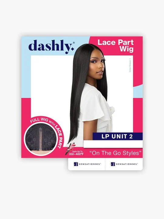 Sensationnel DASHLY LACE PART WIG UNIT 2 4” deep lace part, Dashly, Dashly Lace Part Wig, Fast Fashion, Full Wig