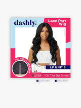 Sensationnel DASHLY LACE PART WIG UNIT 5 100% Premium Fiber, 4” deep lace part, Dashly, Dashly Lace Part Wig, Fast Fashion, Full Wig