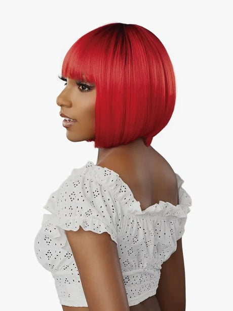 Sensationnel DASHLY UNIT 14 wig, Easy Styling, Fast Fashion, Full Wig