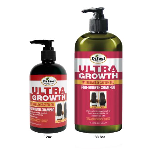 Difeel Ultra Growth Basil n Castor Oil Pro Growth Shampoo Find Your New Look Today!