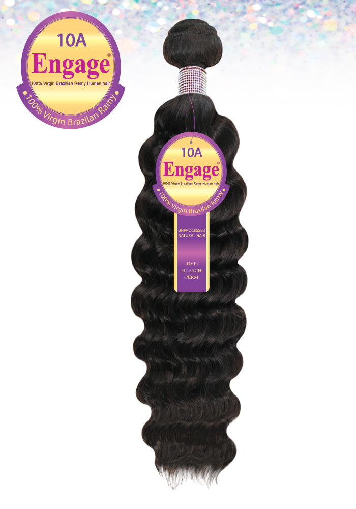ENGAGE-PINEAPPLE WAVE 100%  VIRGIN BRAZILIAN REMY HUMAN HAIR